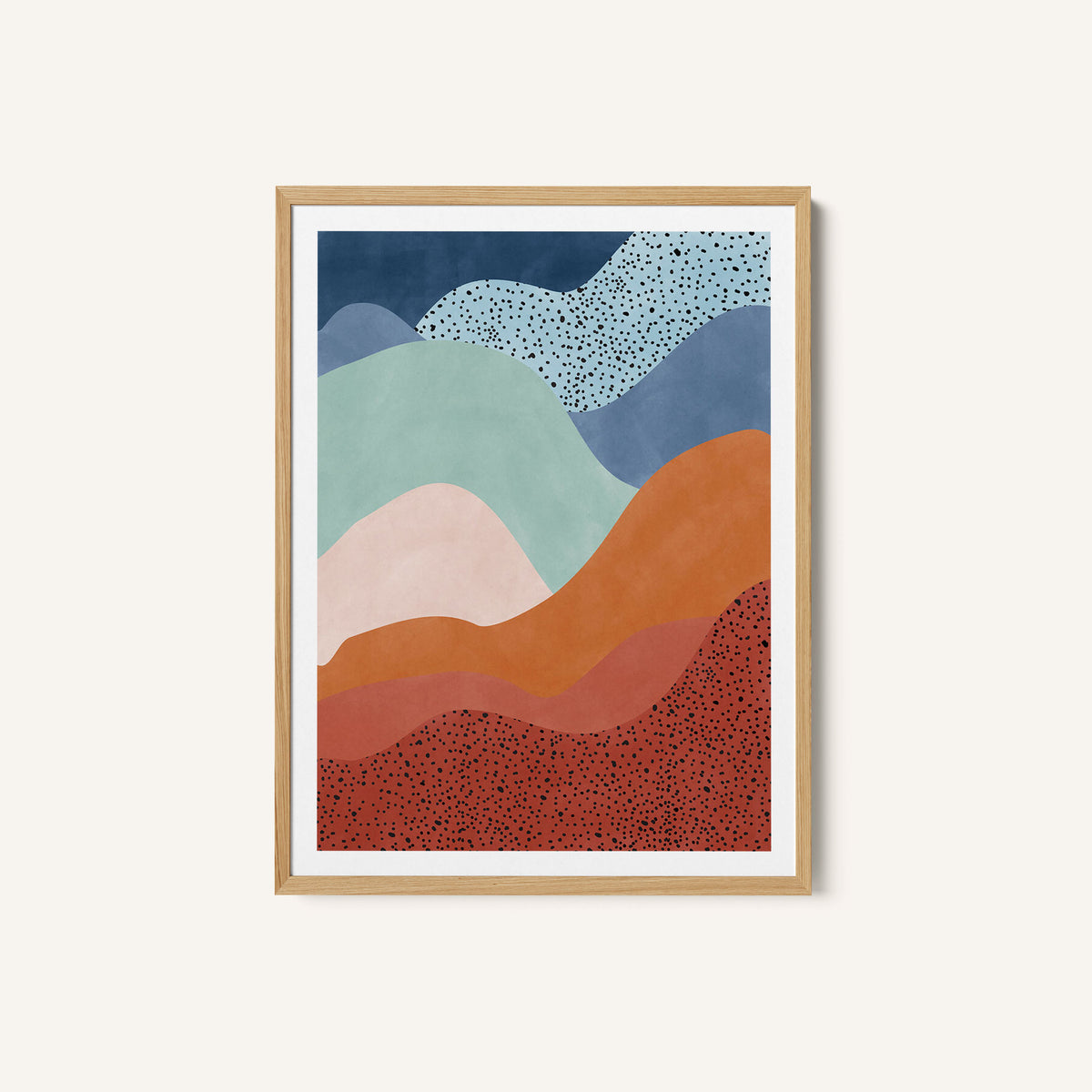 Colorful Wave Scape