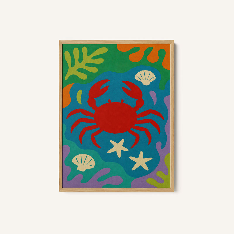 Crab and Sea no 02