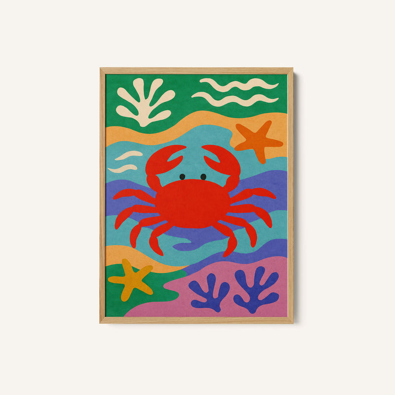 Crab and Sea
