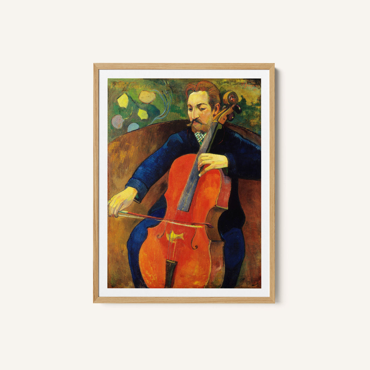 The Cellist Upaua Schneklud (1894)