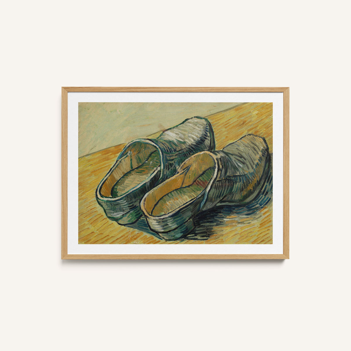 A Pair of Leather Clogs