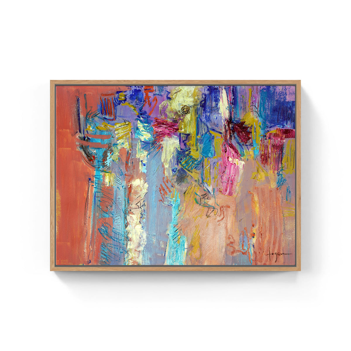 Expressionist Colorful Abstract