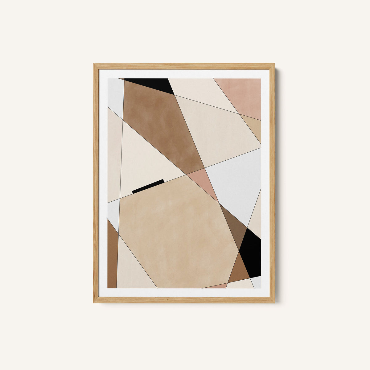 Geometric Beige art 01