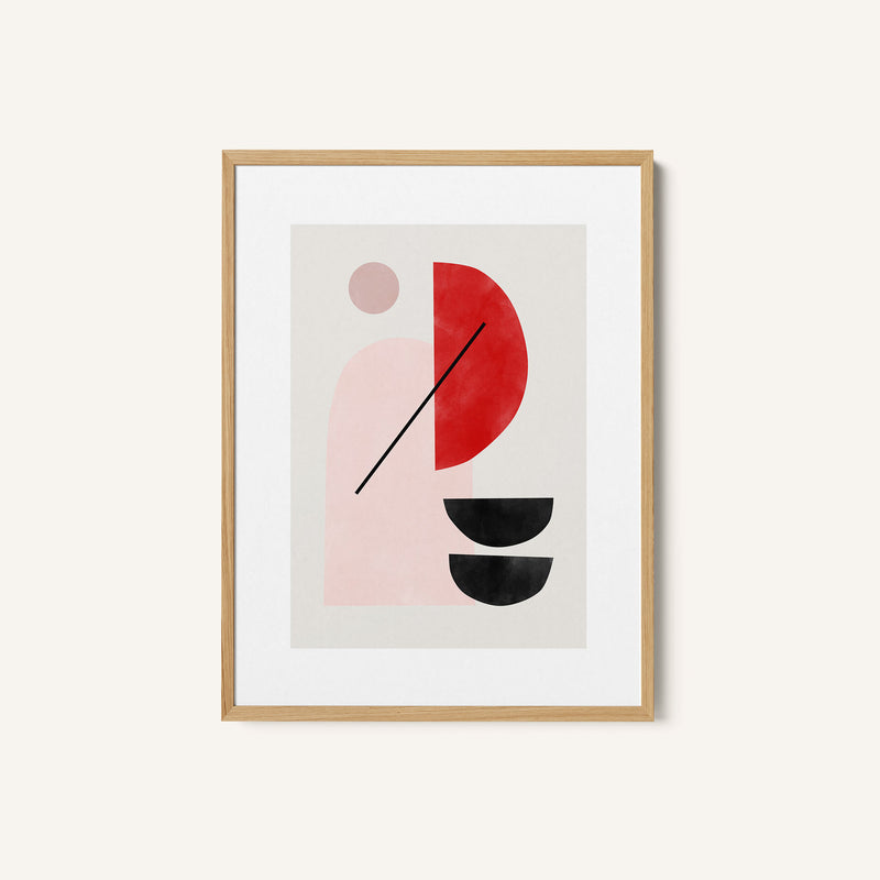 Geometric Shapes In A Minimalist Style