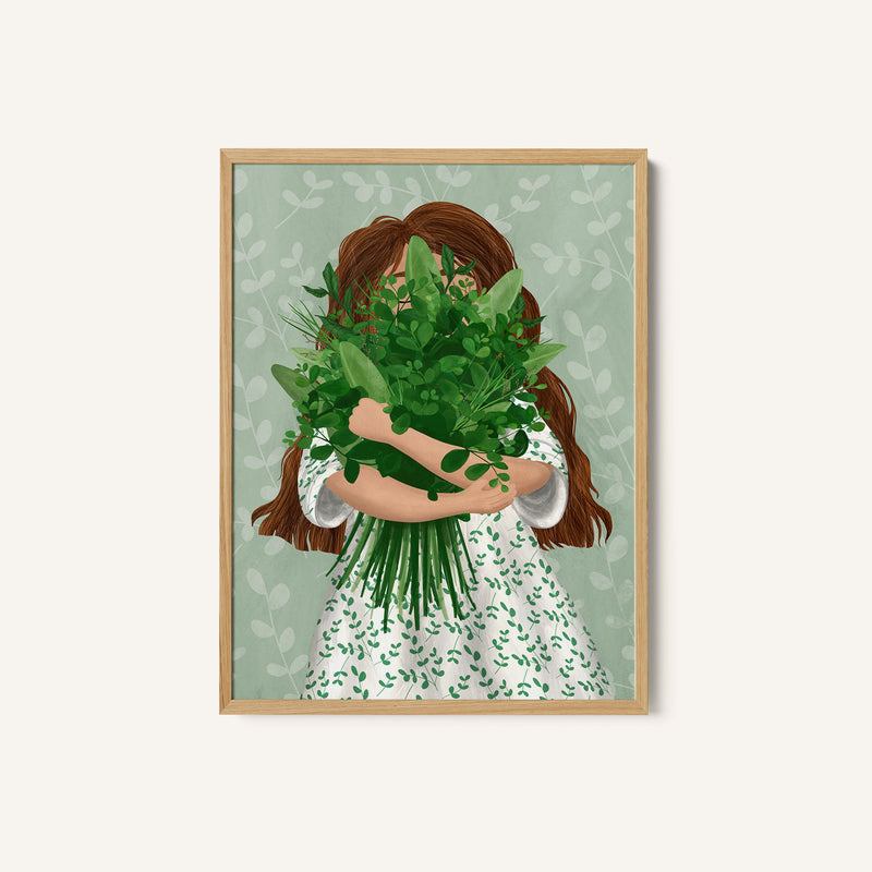Girl with Posy