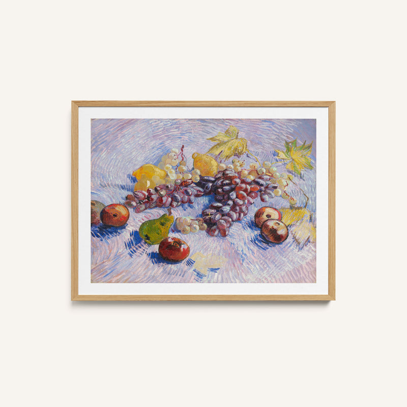 Grapes Lemons Pears and Apples