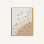 Graphic Shapes a Lines Poster – image 1
