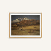 Indian Encampment – Evening (Between 1876 and 1877) – image 1