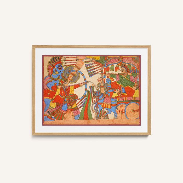 Illustration to the Mahabharata