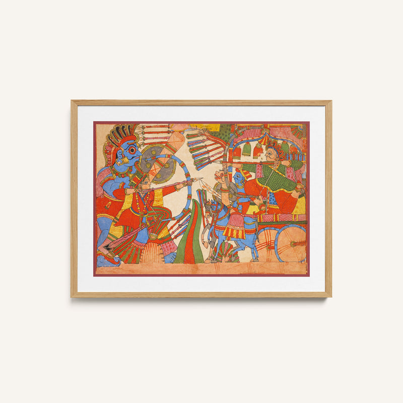 Illustration to the Mahabharata