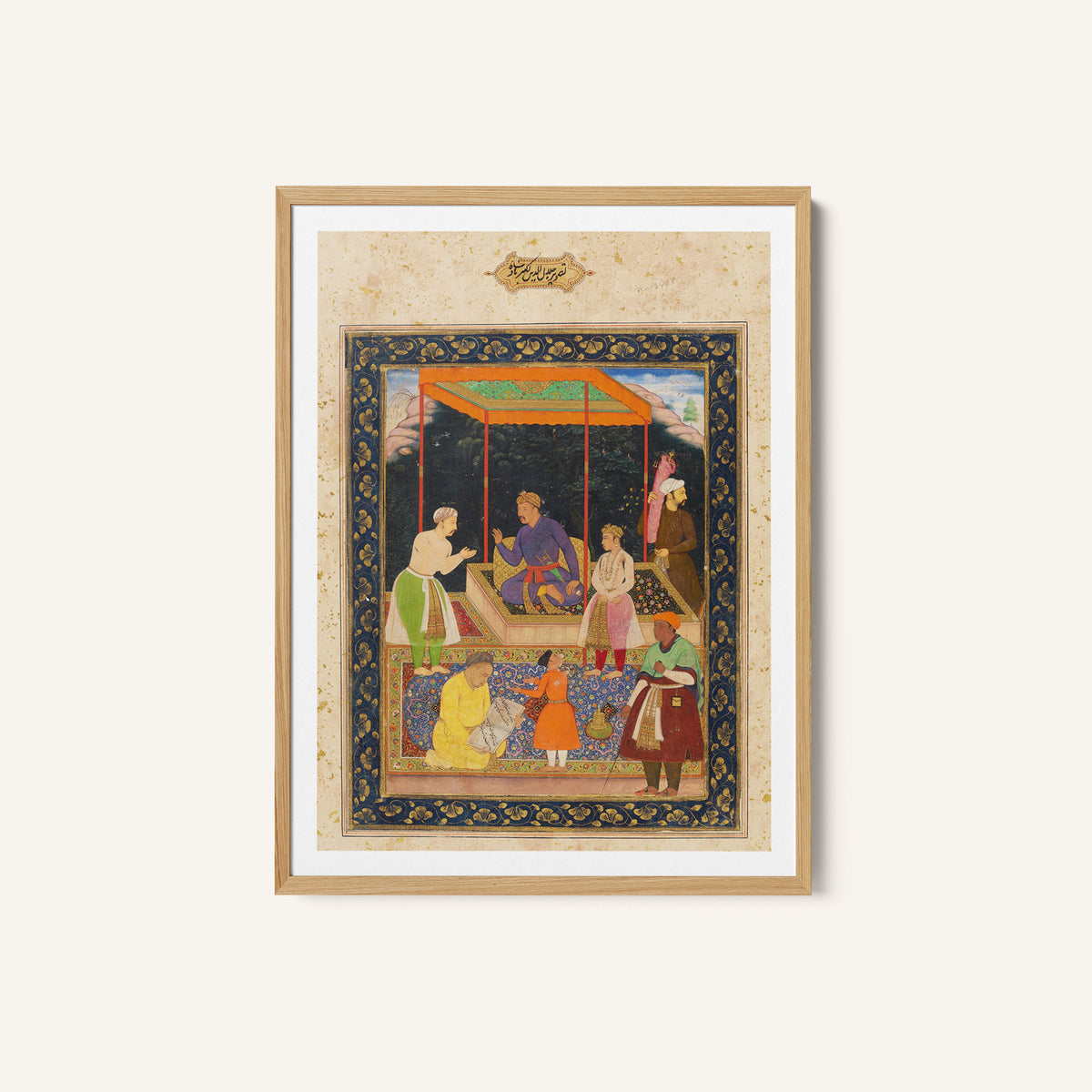 An Audience in Akbar’s Later Years