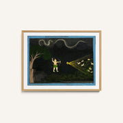 Maharana Jagat Singh II Dressed as a Bhil, Hunting Deer at Night – image 1