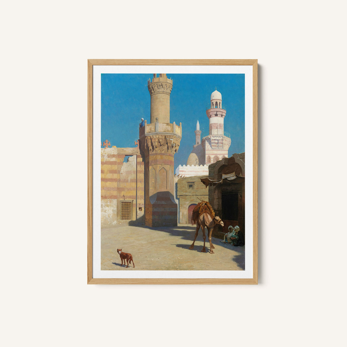 Infront of the Mosque