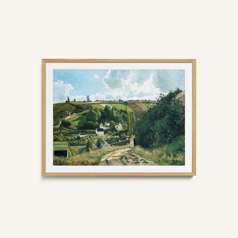 Jalais Hill, Pontoise by Camille Pissarro