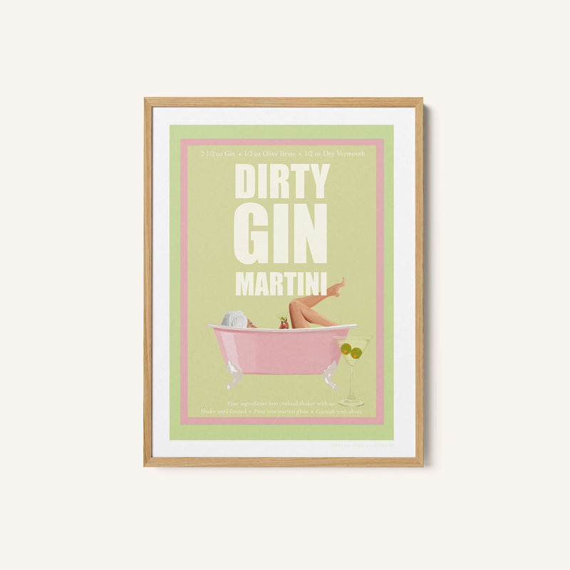 Jlr Cocktails- Dirty Gin Martini