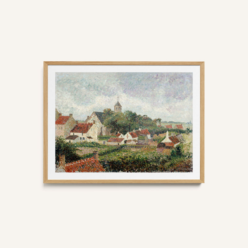Knocke Village (1894) by Camille Pissarro
