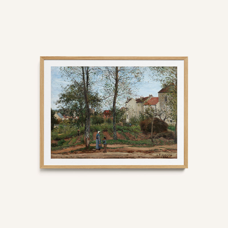 Landscape at Louveciennes  Autumn