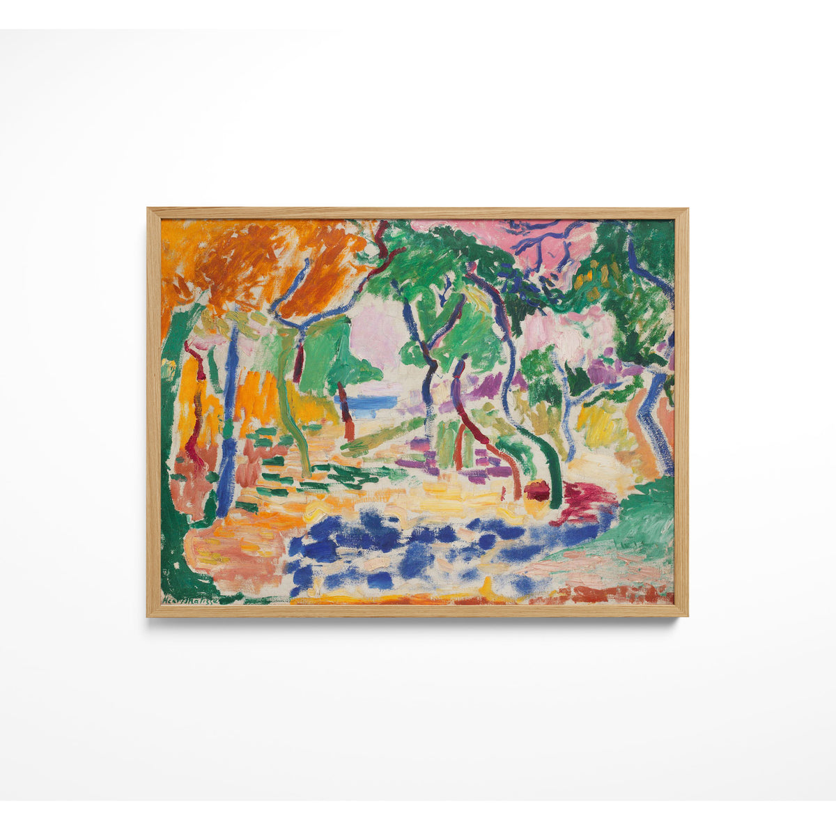 Landscape Near Collioure. Study for  The Joy of Life  1905
