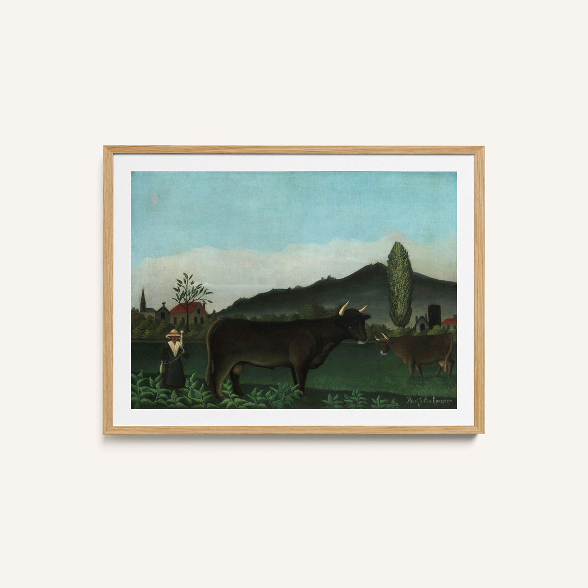 Landscape with Cattle, 1895-1900