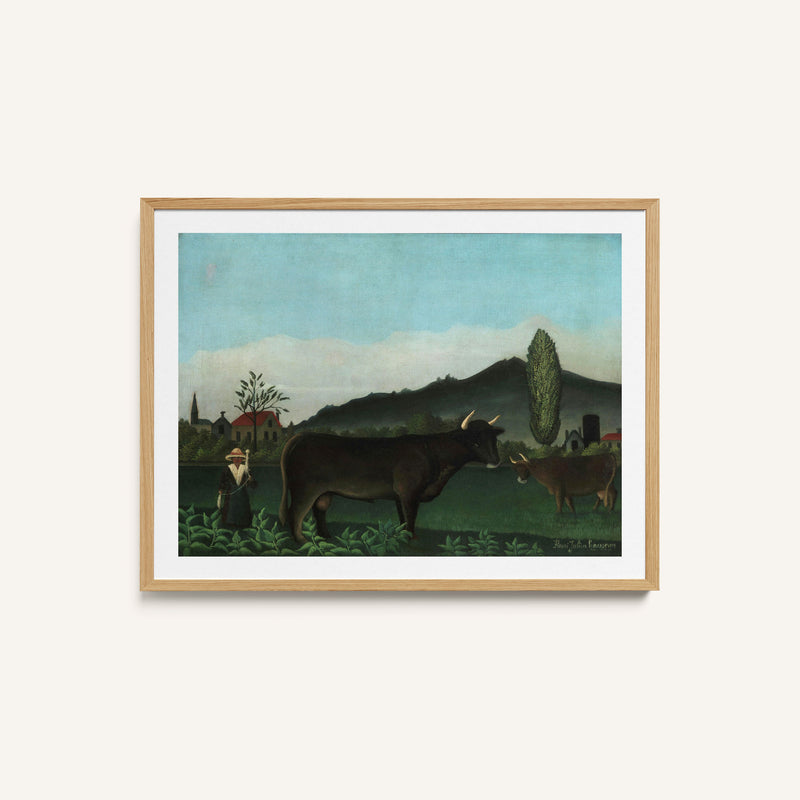 Landscape with Cattle, 1895-1900