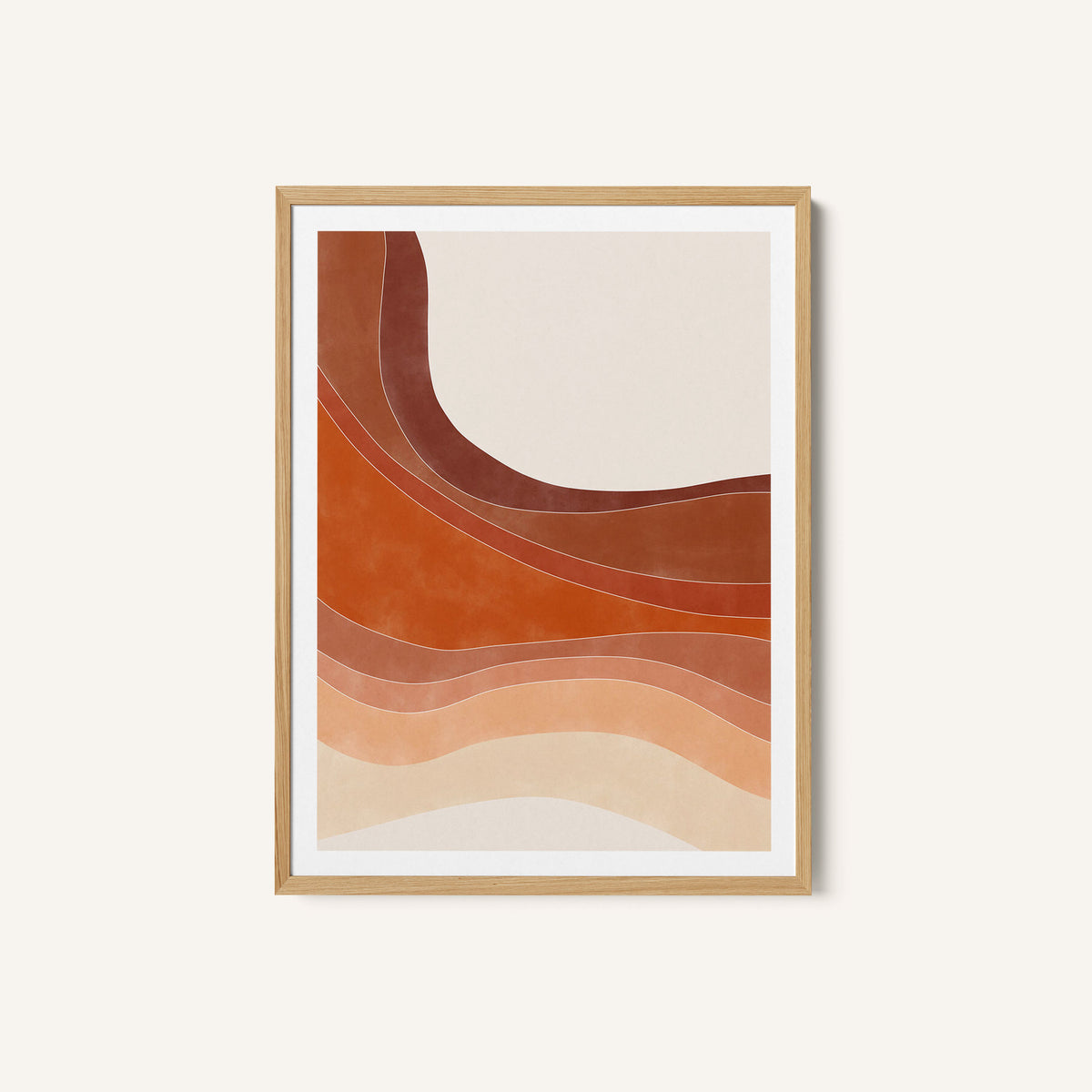 Layered Bands In Earthy Tones