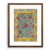 Madhubani floral Art, Madhubani Art – image 1