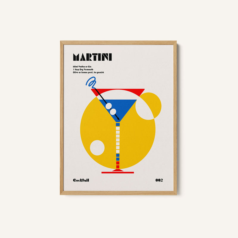 Martini Bauhaus Cocktail