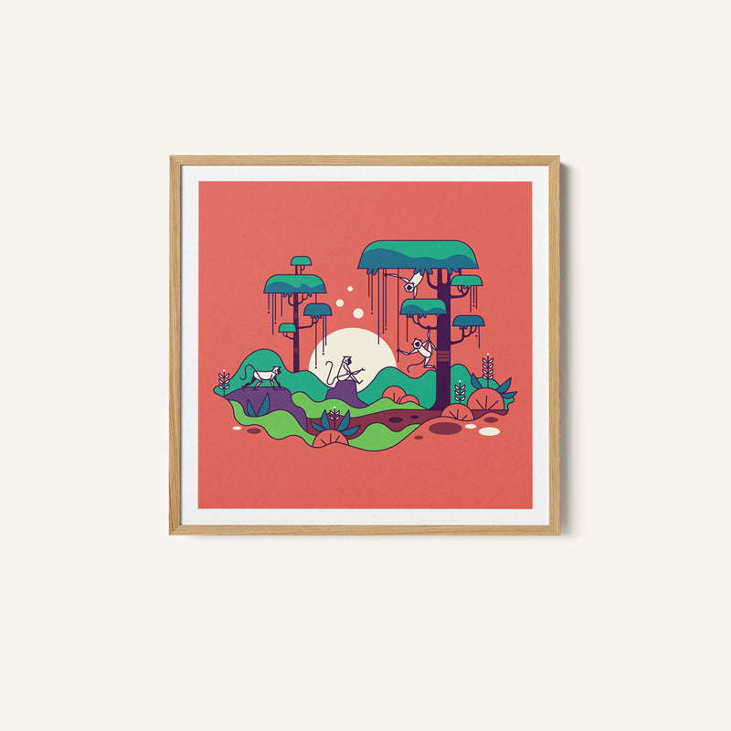 Minimal Wildlife - Langur
