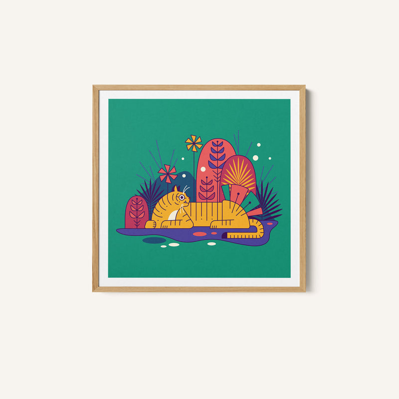 Minimal Wildlife - Tiger