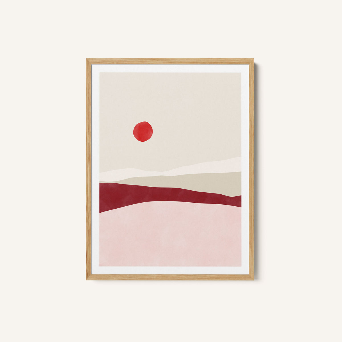 Minimalist Abstract Landscape