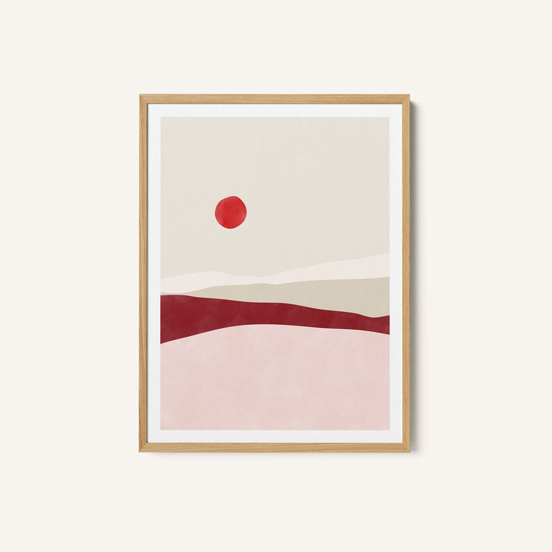 Minimalist Abstract Landscape