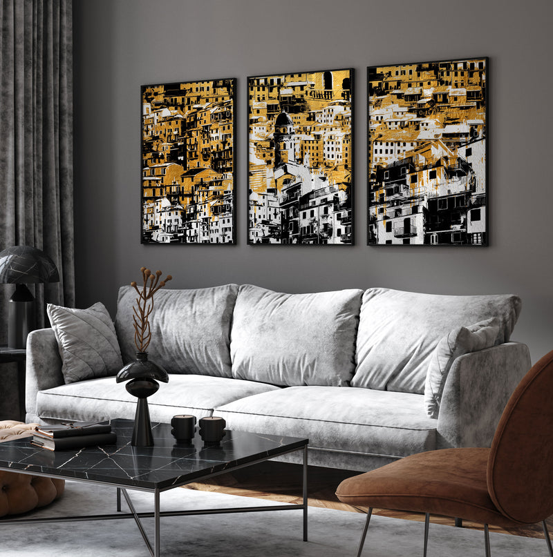 Modern Abstract Cityscape
