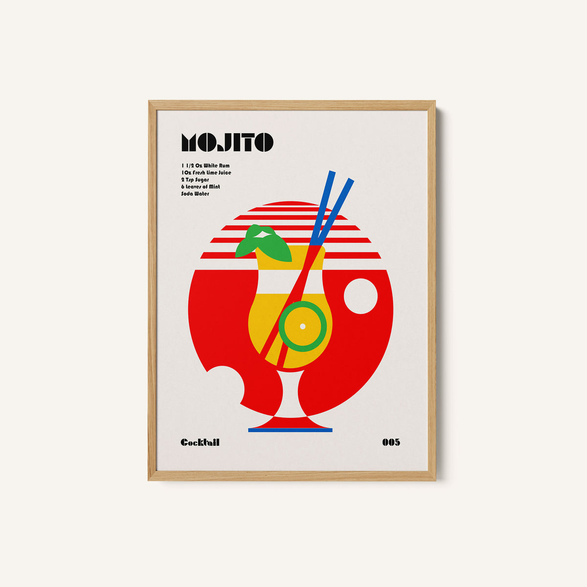 Mojito Bauhaus Cocktail