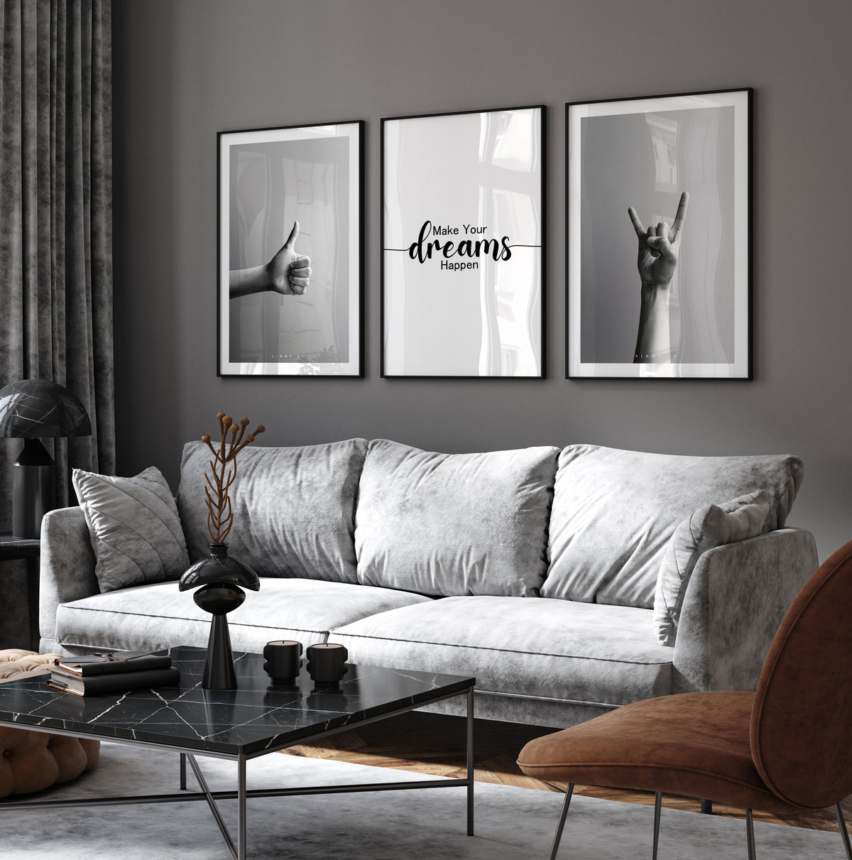 Motivational Poster Set of 3