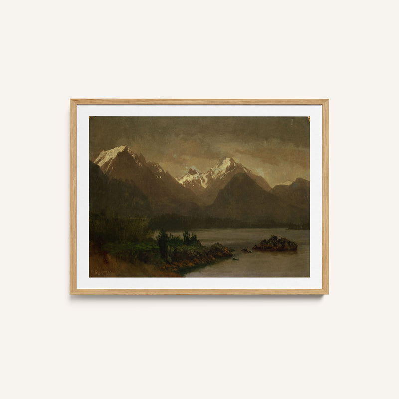 Mountains and Lake