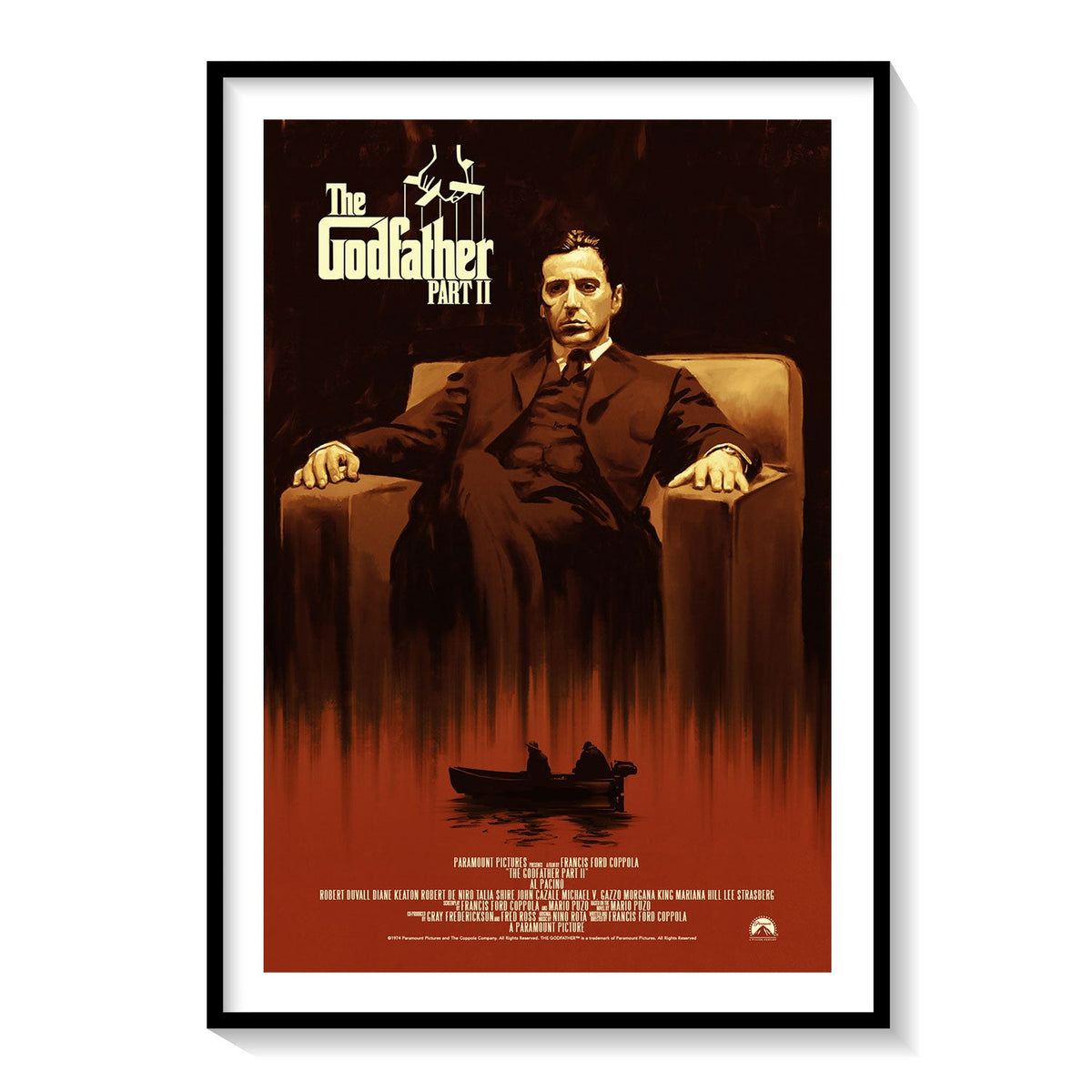 The Godfather 02 Movie Poster