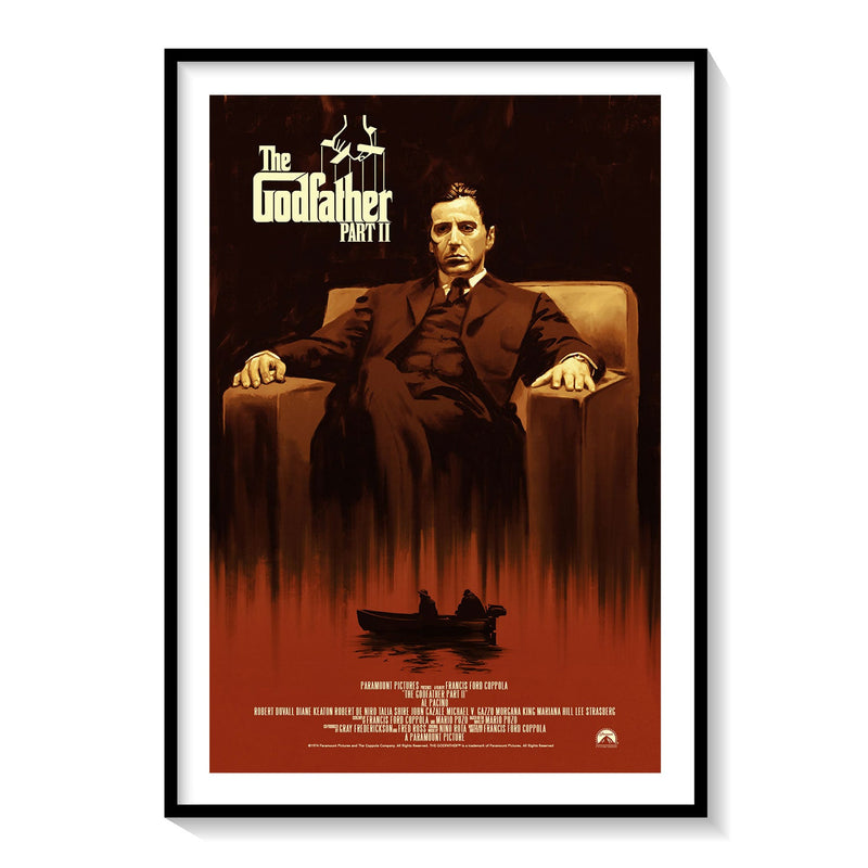 The Godfather 02 Movie Poster