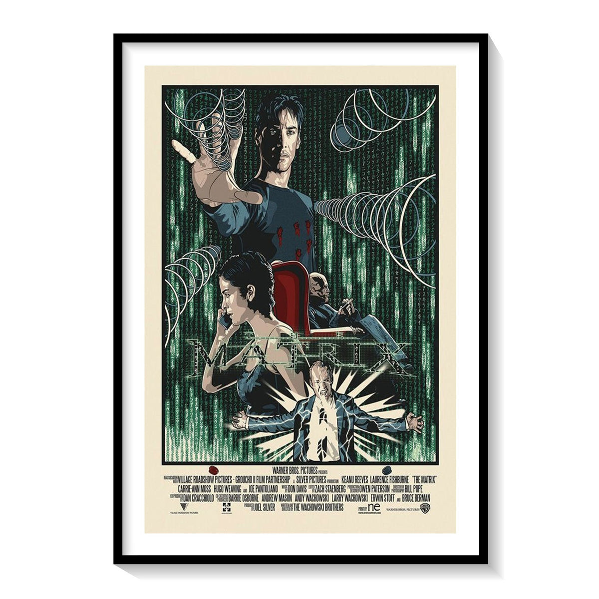 The Matrix 02 Movie Poster