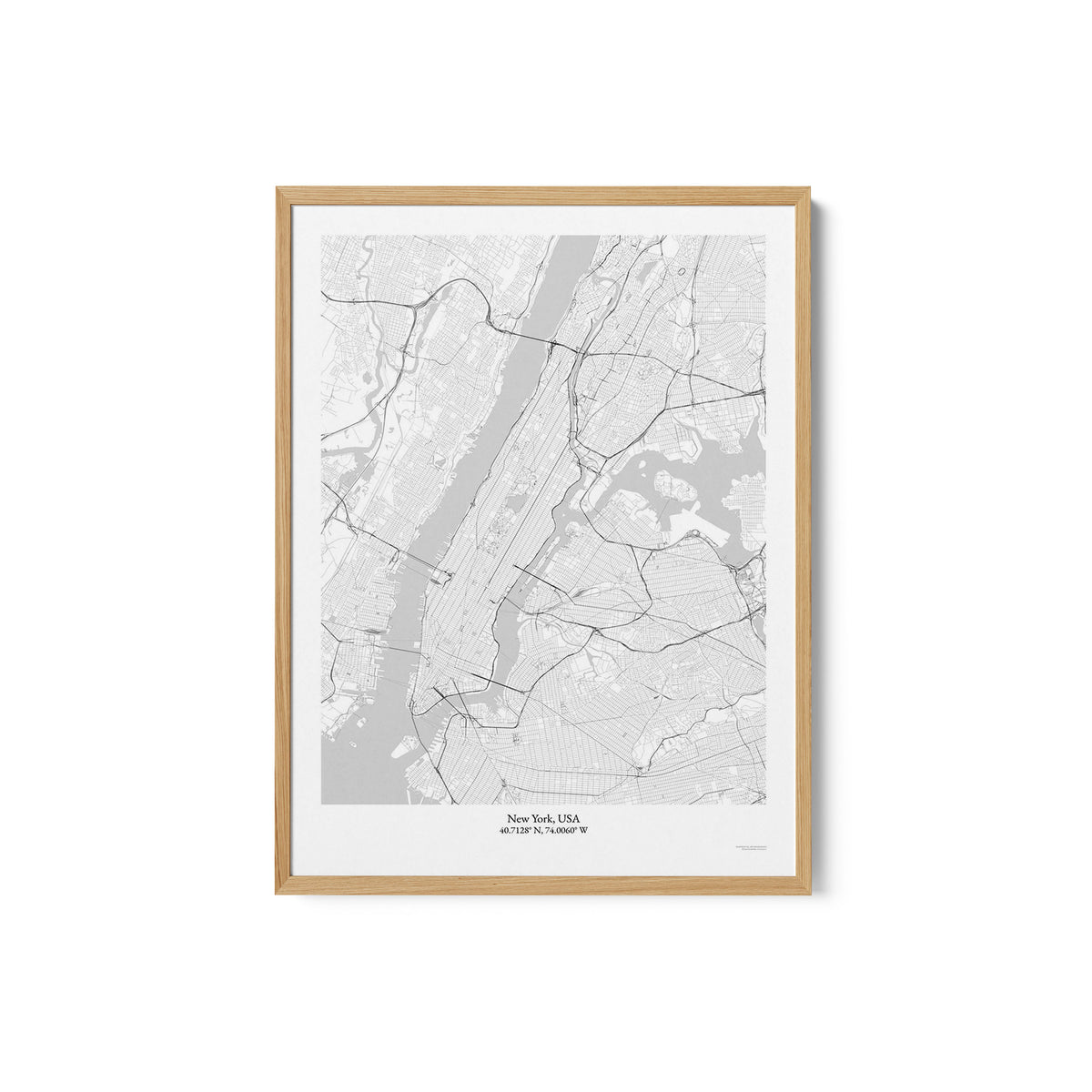 New York US Map