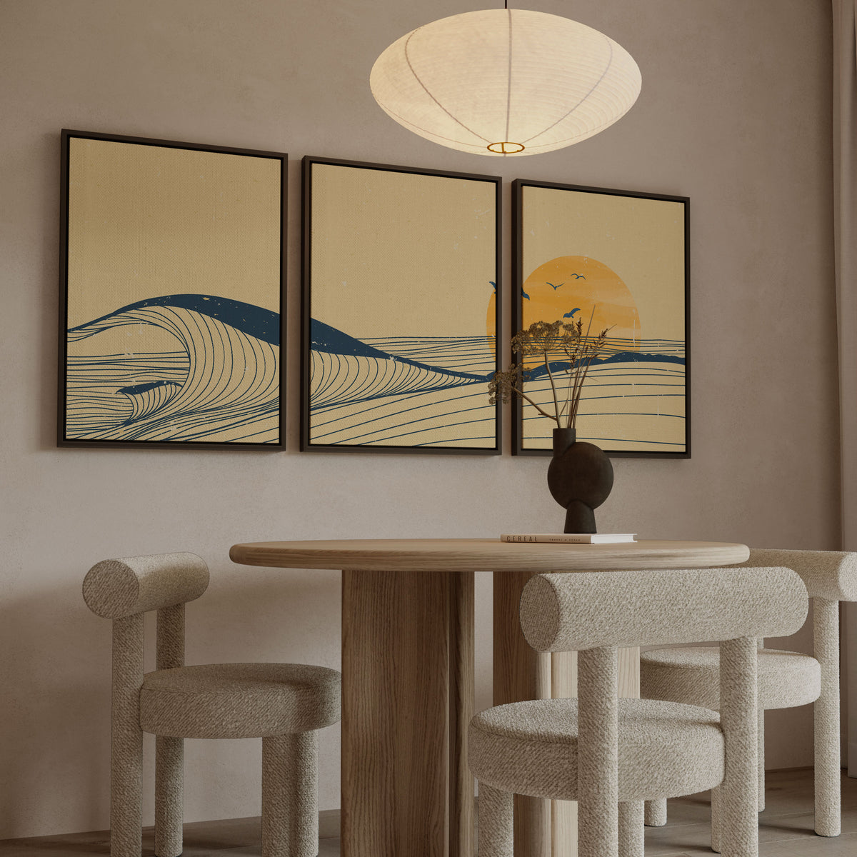 Ocean Wave Landscape