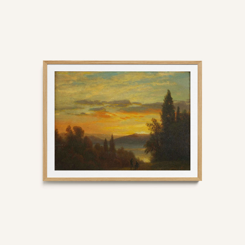 On the Hudson River Near Irvington (1866-1870)