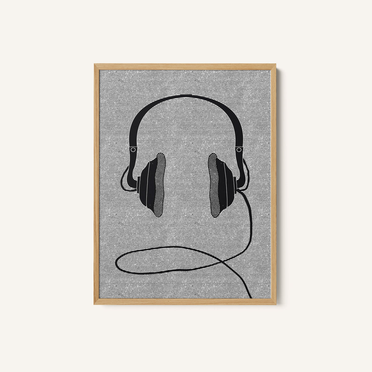 Pair Of Black Headphones