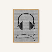 Pair Of Black Headphones – image 1