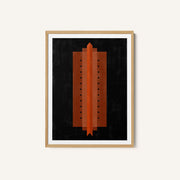 Rust Stripe Geometry – image 1