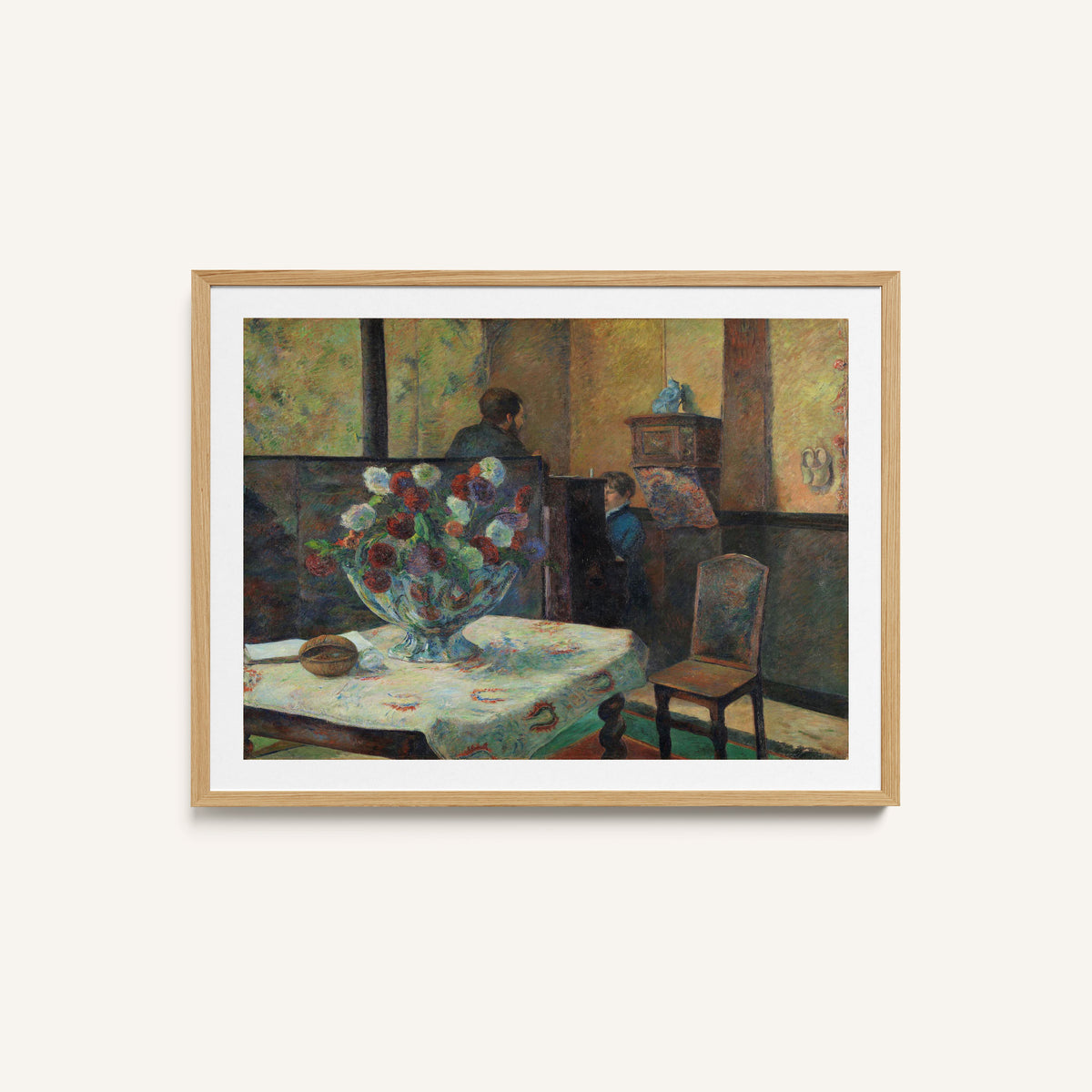 Interior of the Painter, Rue Carcel, Paris 1881