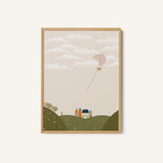 Pink Hot Air Balloon – image 1