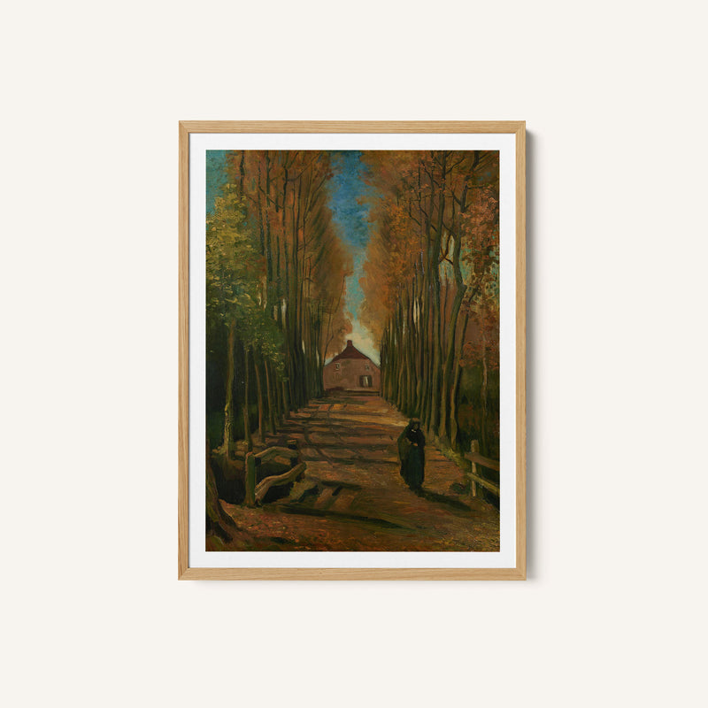 Autumn Poplars