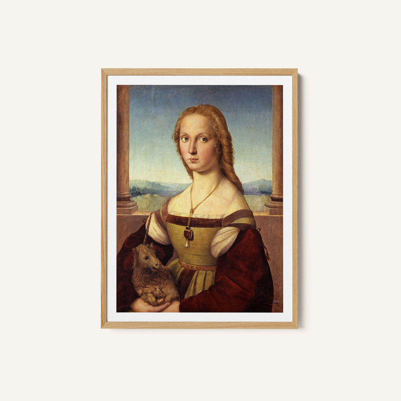 Portrait of a Lady with a Unicorn