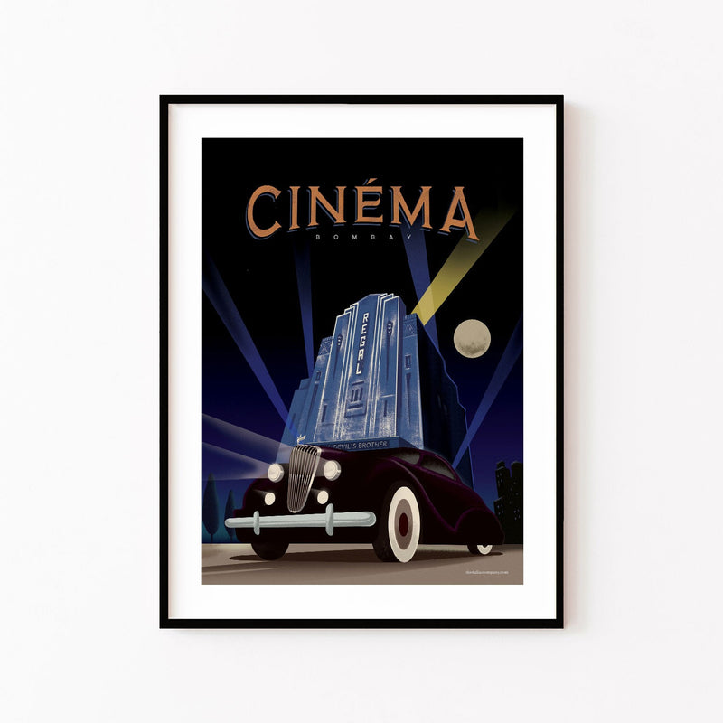 Regal Cinema Bombay, India Travel Posters