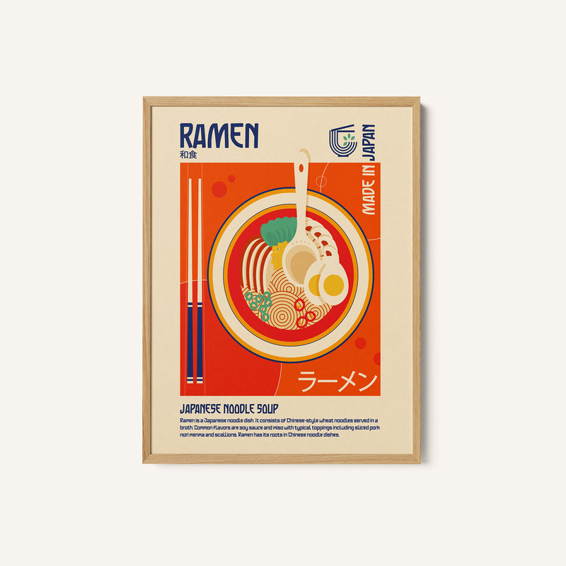 Ramen Japanese Food Print